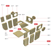 Schamotte-Paket Profi W12 LF 14 ABF