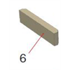 Schamotte Vorderstein o. SH9/11M