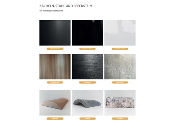 Skanderborg Kaminofen  Pila  Kachel weiss glänzend  Abgang oben