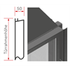 Steckblenden B=50 / H=630 / 2 Stck. A