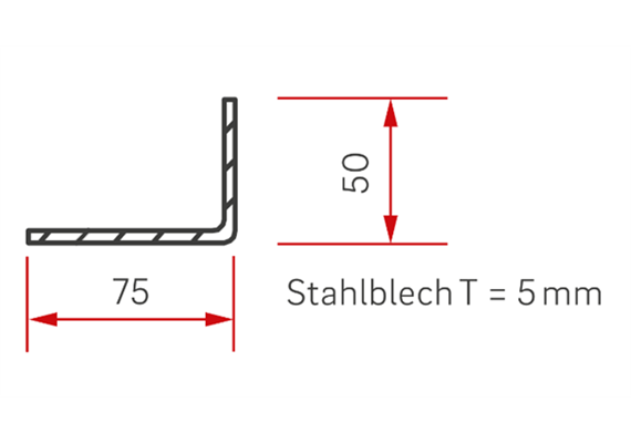 Tragrahmen Pano 67/.. h Eck