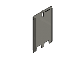Trennwand 255x420 GG-15 geb. HGZ F2