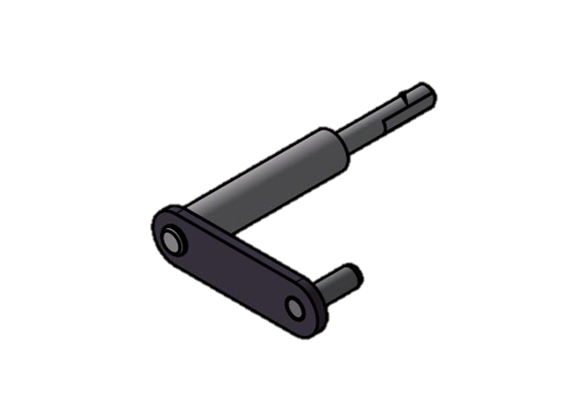 Umstellhebelwelle Profi 480 (drehend)