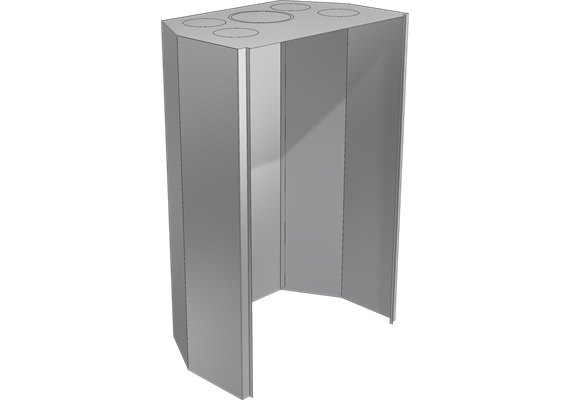 Warmluftmantel Ekko U67(34) EVO kpl