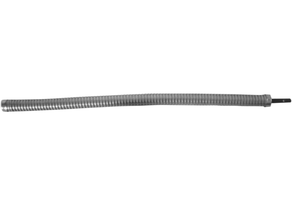Abgas-Zub. biegsame Welle L500 o. Knopf