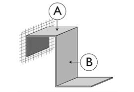 BRULA Abdeckungs-Aufhängung B/A 40/35