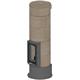 BRULA Feuerraum komplett R250 mm  aus Vergussschamotte