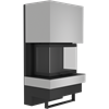 E2 Fußgestell ZSB Standversion Stahl sw
