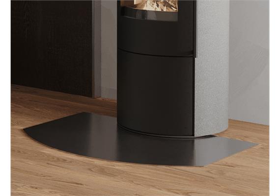 Funkenschutzplatte aus Rohstahl, gewachst - Vaio IQ 33