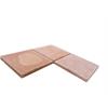 Handgeformte Tonbodenplatten - 20 x 20 cm