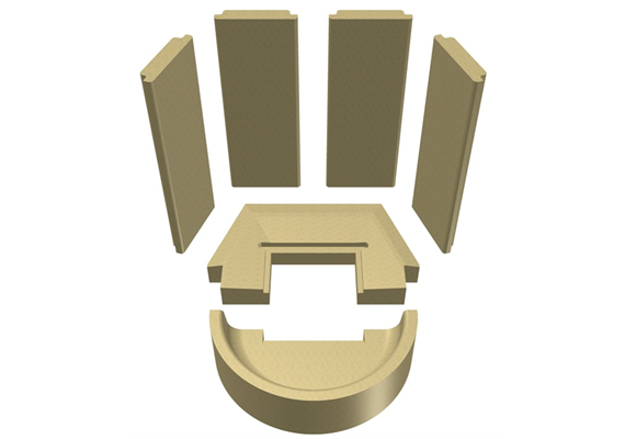 IAK kpl Ronda 60 H57 SGW-beige