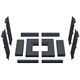 IAK Wand Lina TV 73 H51/57 GRW