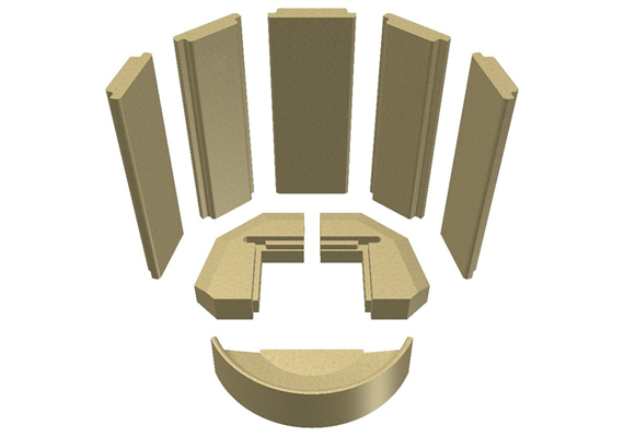 IAK Wand Ronda 55 H45 SGW-beige