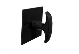Klappengriff Stahl schwarz - 60 x 60 mm