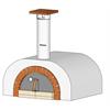 Kompletter Pizzaofenbausatz, verputzt,  normale Front - 60 x 80 cm