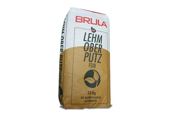 Lehmoberputz, fein, 25kg/Sack