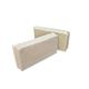 Schamotte A35 Nut + Falzstein - 30/15/6,5 cm