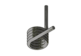 Torsionsfeder HE BA A1 d8/10,2 TA links