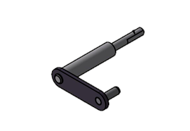 Umstellhebelwelle Profi 480 (drehend)