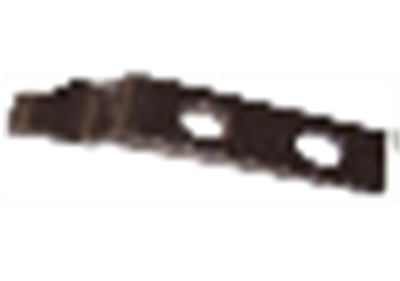 Verschlusslasche 15x3x82 sw Crea/Conc